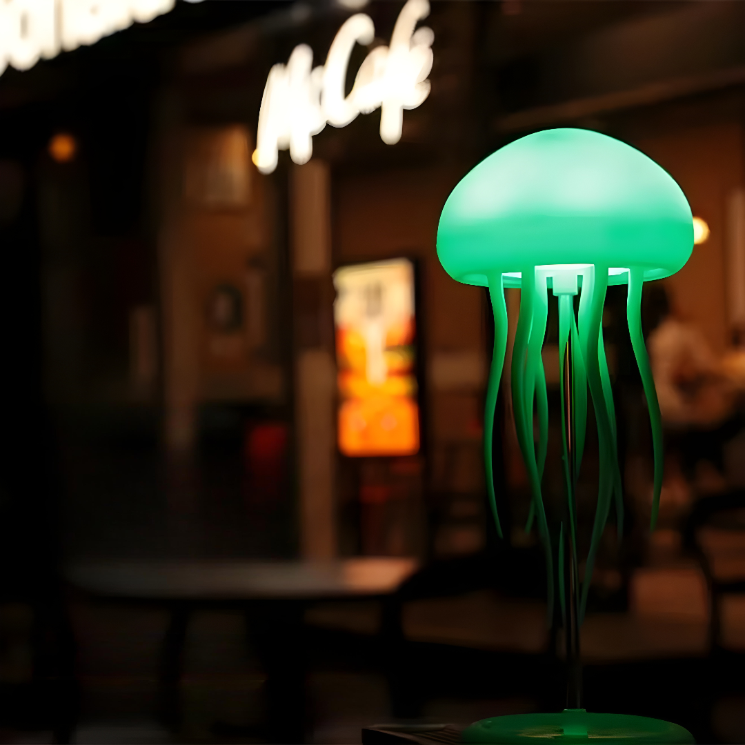 Jellyfish Light – Die faszinierende Quallenlampe mit Farbwechsel & Bewegung ✨